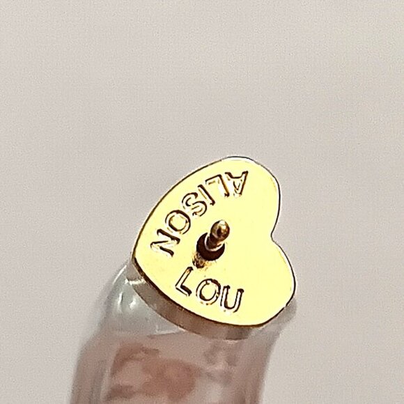 ALISON LOU LoveShackFancy, Flower Jelly Hoops Earrings - Picture 3 of 3